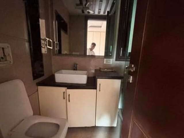 3BHK Semi-Furnished Apartment in Malviya Nagar — bedroom interior view