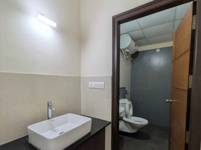 3BHK Semi Furnished Flat in Kasavanhali — living area and home amenities