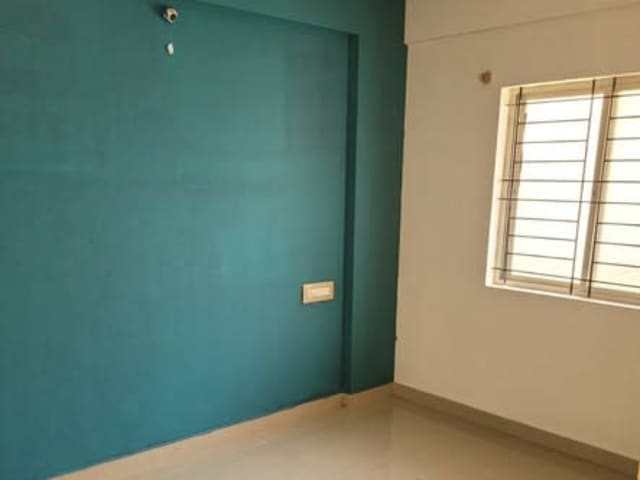 Semi Furnished 2BHK in Anathanagar Electronic City Phase-2 — living area and home amenities