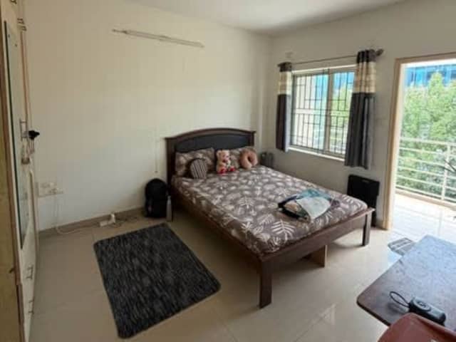 Flatmate Needed for Master Bedroom in 3BHK at Sree Utopia Apartments — bedroom interior view
