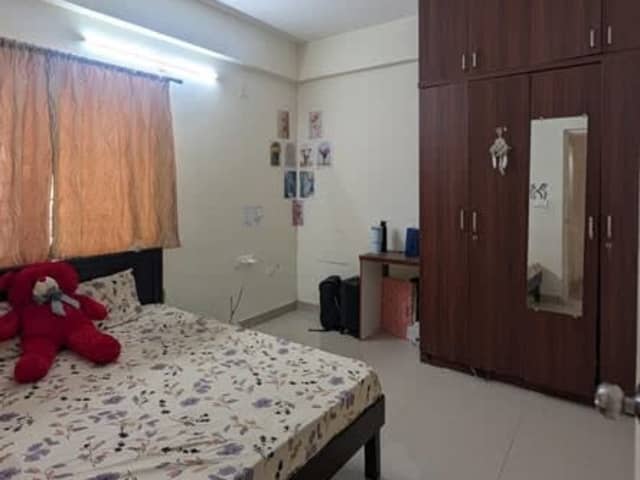 2BHK in Sonesta iWoods, Bellandur — bedroom interior view