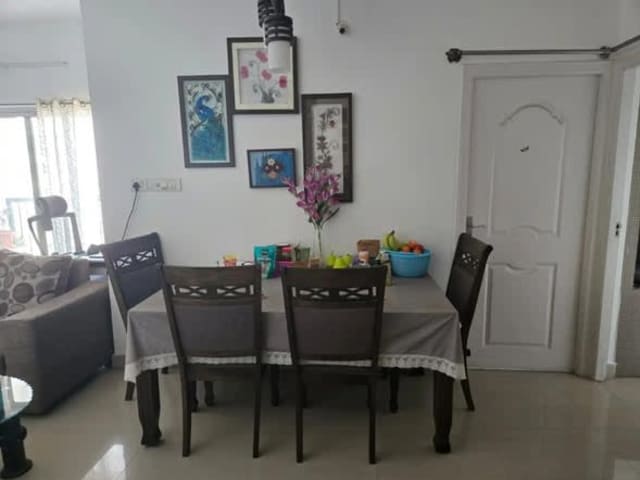 2 BHK Fully Furnished Apartment for Rent — bedroom interior view