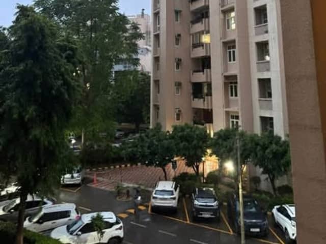 Female Flatmate Required - Sector 43 — living area and home amenities