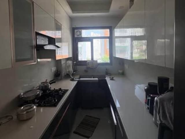 3 BHK Semi Furnished in Orchid Island Sec 51 — bedroom interior view