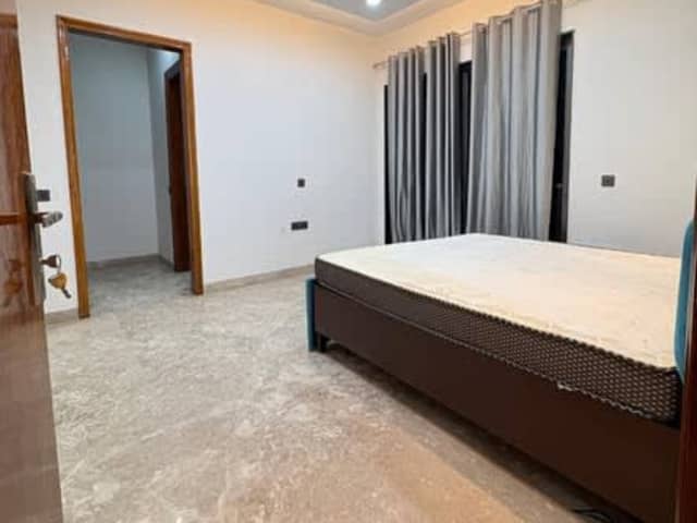Luxury 3BHK builder floor in Sector 27, Gurgaon — bedroom interior view