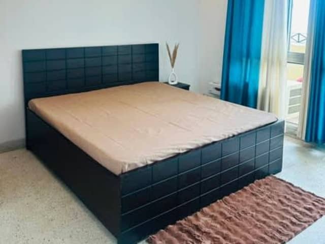 Beautiful 2BHK in Society — bedroom interior view