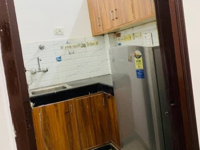 1BHK in Sushant Lok C Block — bedroom interior view