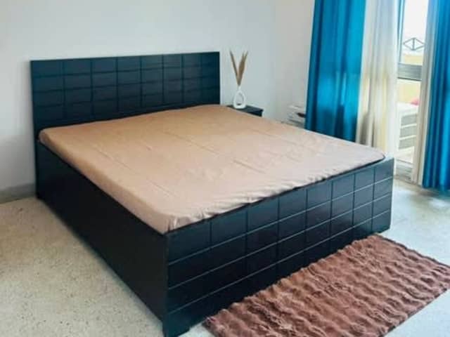 Beautiful 2BHK in Society — bedroom interior view