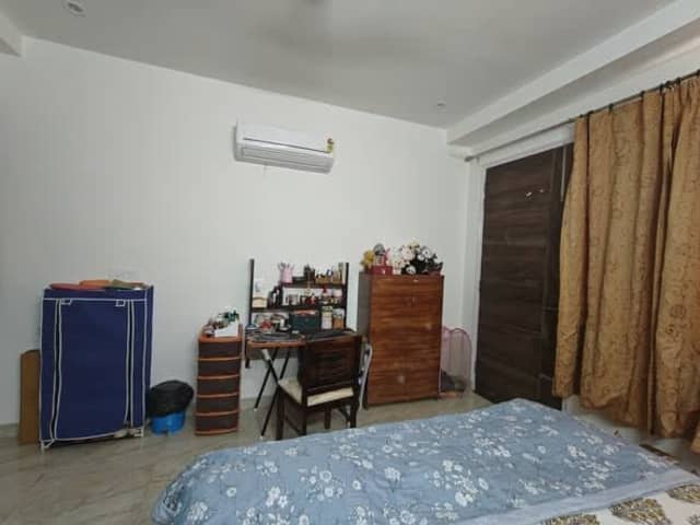 Female Flatmate Required in Sector 55 — bedroom interior view