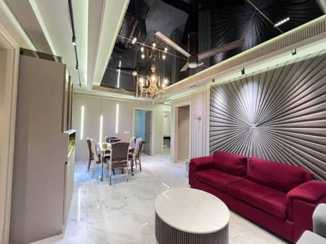Luxury 3 BHK + Study Apartment for Rent in M3M Skywalk, Sector 74, Gurugram — bedroom interior view