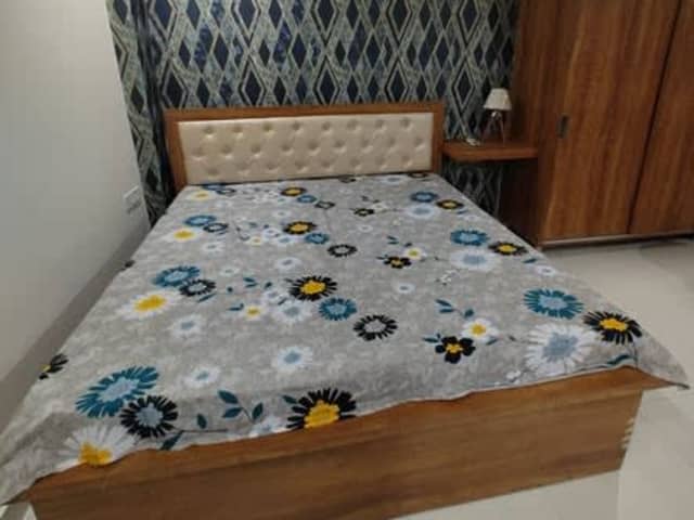1RK in Sector 42 — bedroom interior view