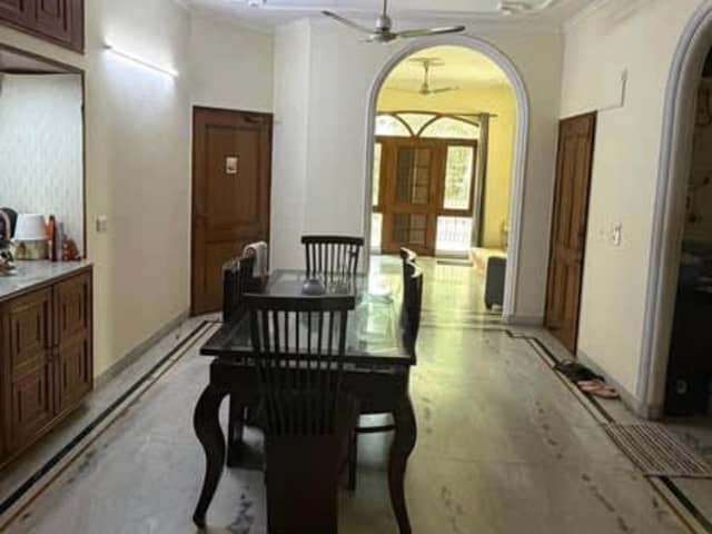 Fully Furnished 3BHK in Sushant Lok Phase 1 — living area and home amenities