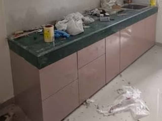 2BHK semi furnished flat in Conscient Habitat — living area and home amenities