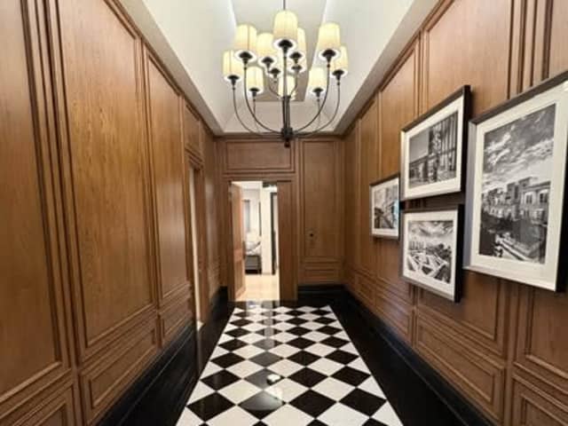 LUXURY 4BHK FLOOR FOR RENT — bedroom interior view