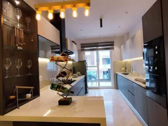 3BHK Semi-Furnished Flat for Rent in Ardee City — living area and home amenities