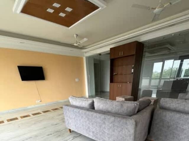 Luxury 4BHK Flat in Sector 46, Gurgaon — living area and home amenities