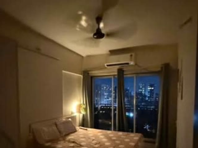Private room for female flatmate in Andheri West — bedroom interior view