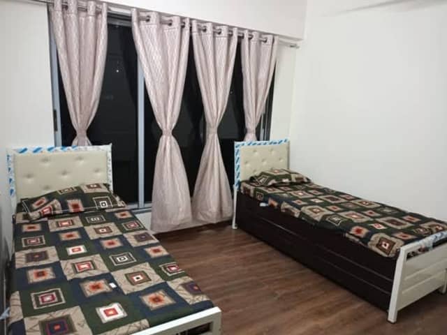 Boys PG in Andheri East, Mumbai — bedroom interior view