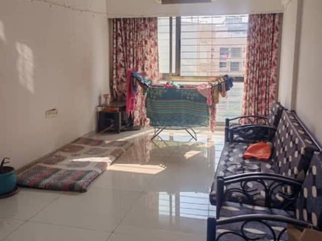 3BHK Fully Furnished Flat in Sakinaka — living area and home amenities
