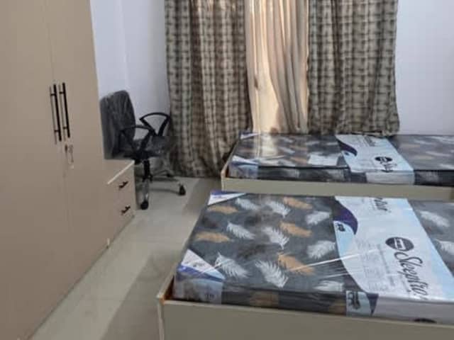 3BHK Fully Furnished Flat in Sakinaka — bedroom interior view