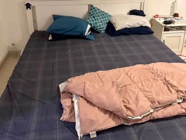 Master Bedroom in 2.5 BHK, Azad Nagar, Andheri West — living area and home amenities