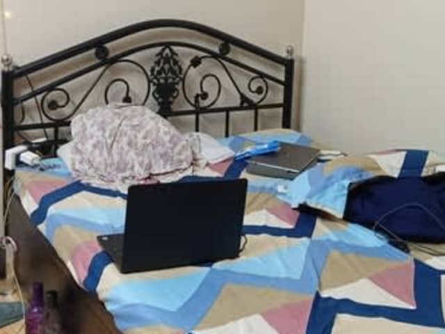 Female flatmate replacement needed in Parel East — bedroom interior view