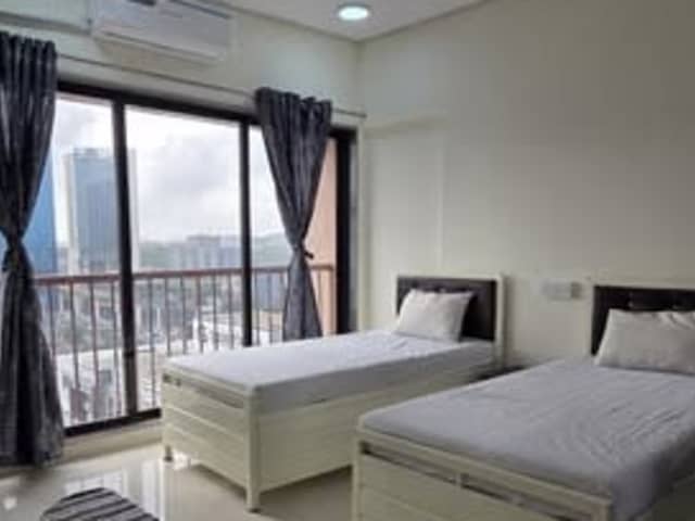 Shared Accommodation in Vikhroli — bedroom interior view