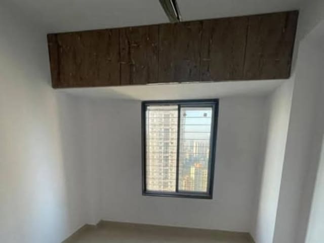 1BHK Semifurnish Flat in Goregaon West — bedroom interior view