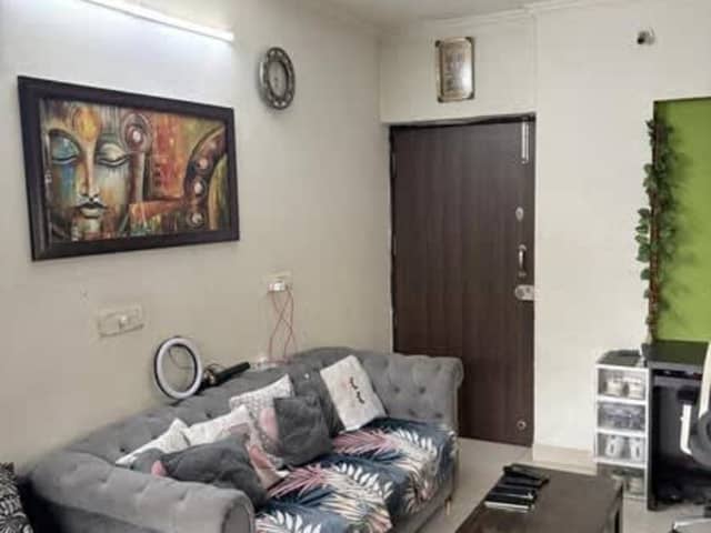 2BHK in Sethia Seaview, Goregaon West — living area and home amenities