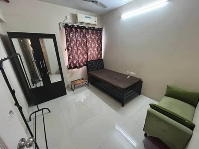 Luxurious flat available for boys — bedroom interior view