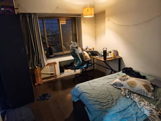 Master bedroom for male in Chandivali/Powai — living area and home amenities