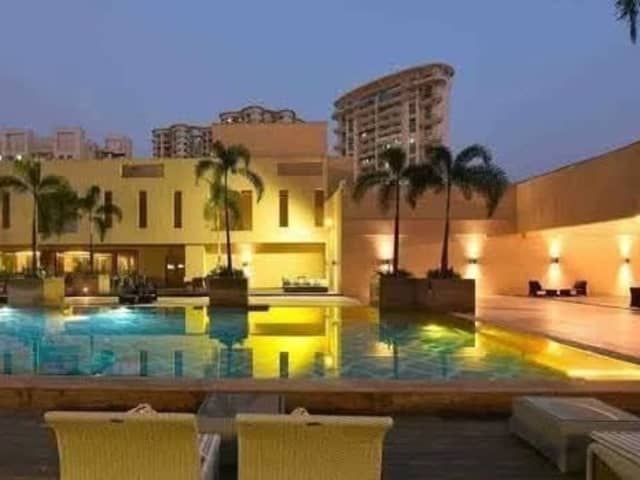 3BHK Partially-Furnished Apartment in Nahar Amrit Shakti — bedroom interior view