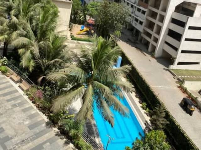 Fully Furnished 2BHK in Veera Desai, Andheri West — living area and home amenities