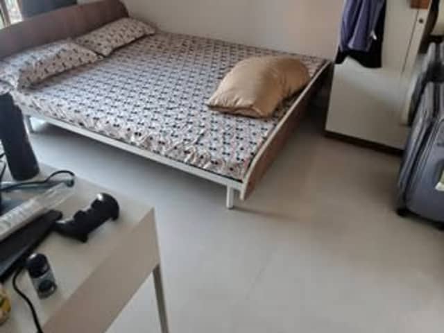 Single Occupancy available for MALE in just ₹38k furnished REPLACEMENT at TATA Tower — living area and home amenities