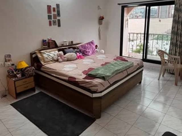 2BHK Flat in Eden Garden, Viman Nagar — bedroom interior view