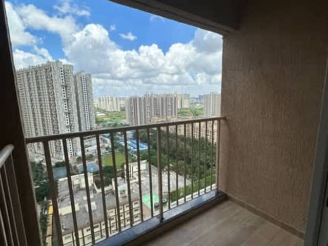 1 BHK in Godrej Green Vistas for Rent — bedroom interior view