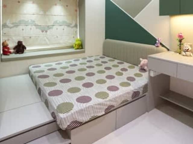 NEWLY POSSESSED PREMIUM 2 BHK – WAKAD — living area and home amenities