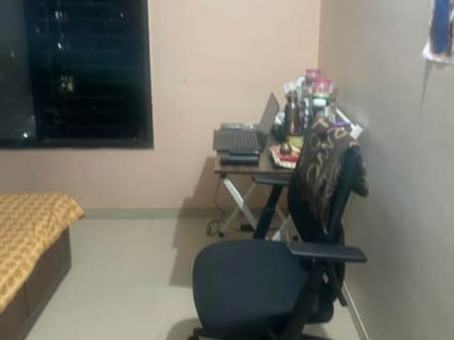Fully Furnished 3 BHK in Wakad, Pune — living area and home amenities