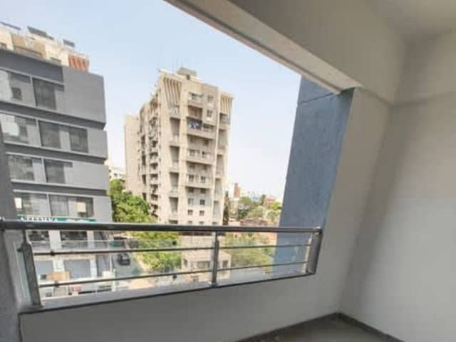 2 BHK Flat for Rent in Brahma Tower Society, Wakad — living area and home amenities