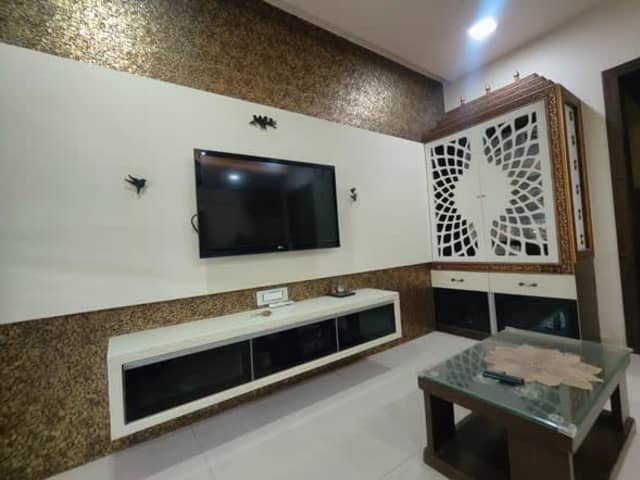 Non Master Bedroom Available in 3BHK — living area and home amenities