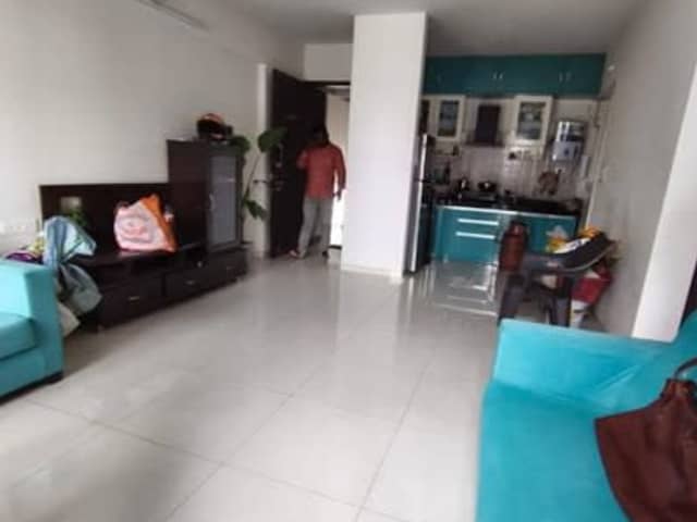 2 BHK Semi-Furnished Flat for Rent — bedroom interior view