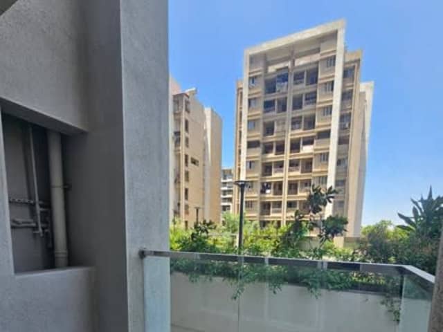 Brand New 3 BHK Flat for Rent in Wakad — living area and home amenities