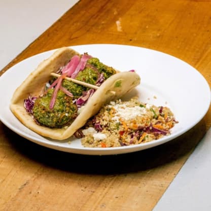 Baked Falafel Pita