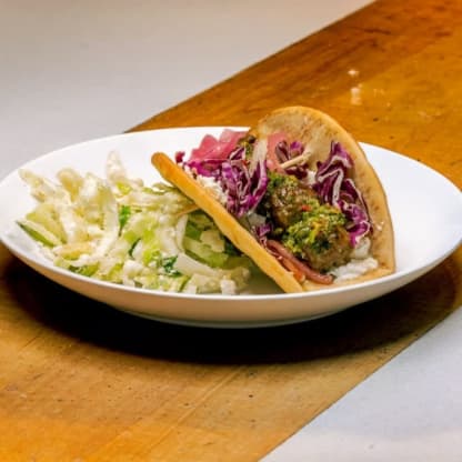 Rustic Lamb Pita