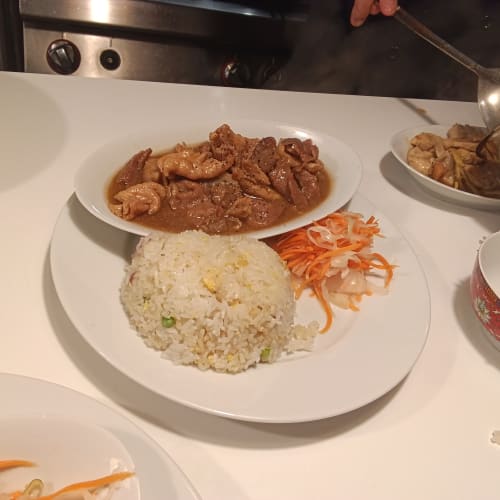 Porc caramel au poivre