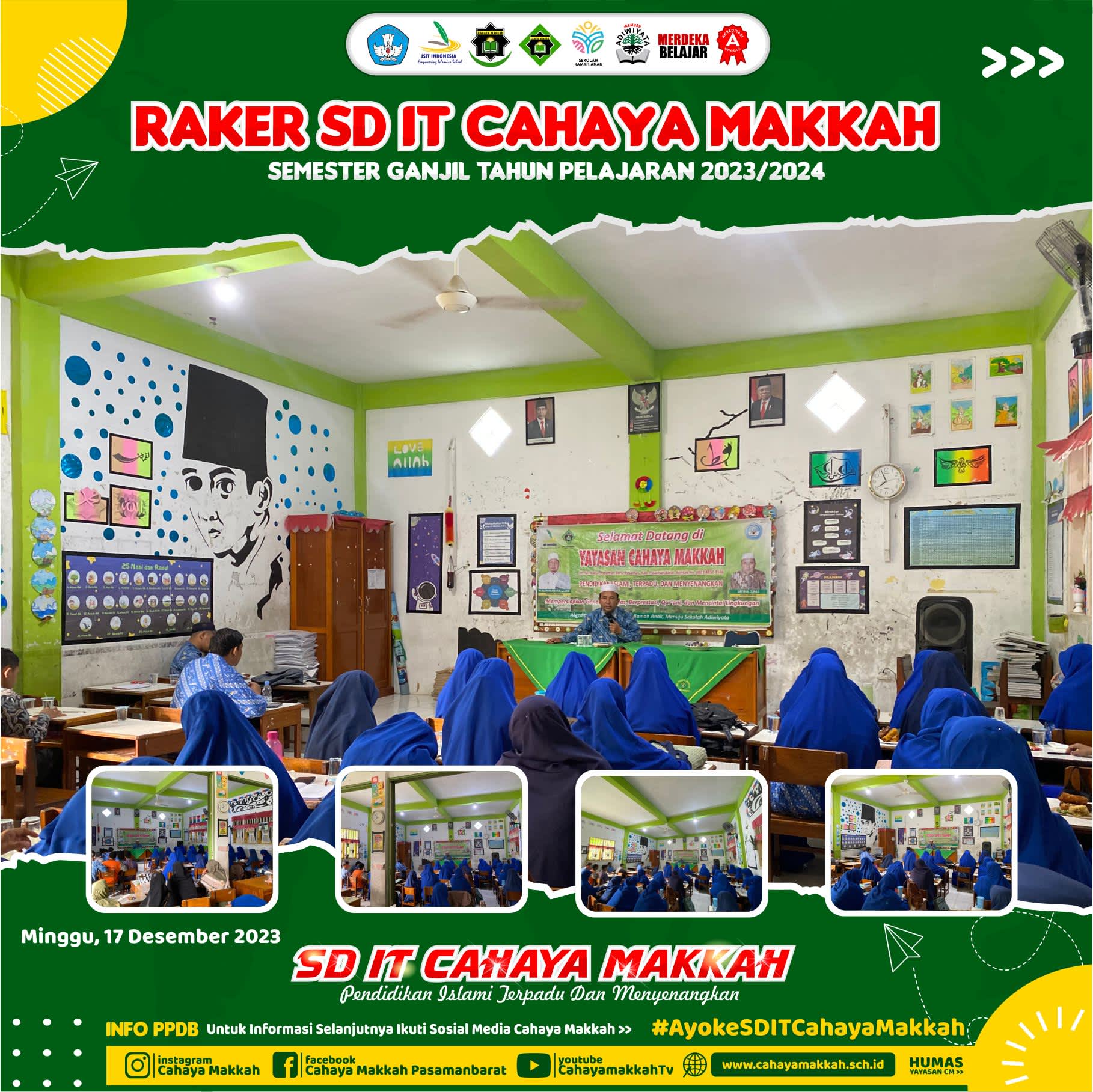 RAKER SD IT CAHAYA MAKKAH SEMESTER GANJIL T.P 2023/2024 - Cahaya Makkah