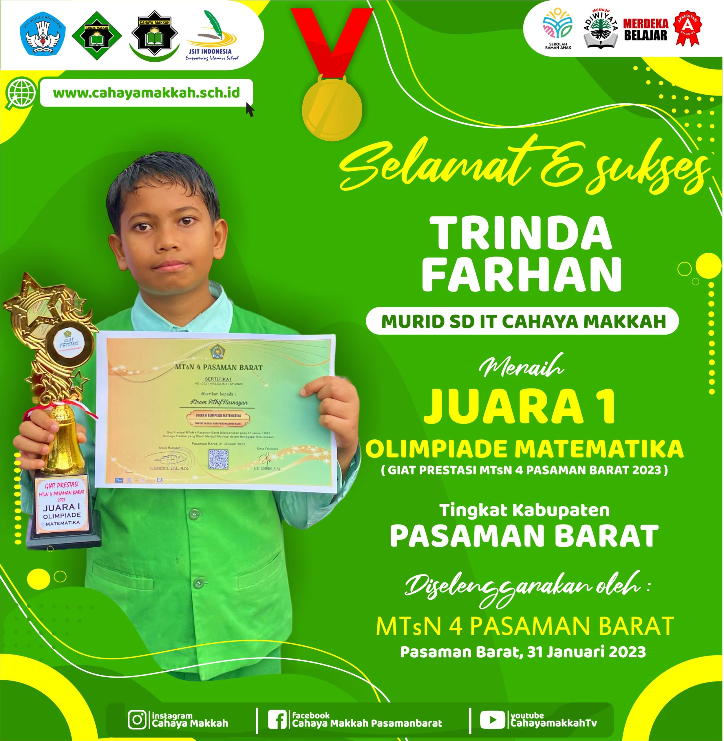 Suasana Pemilihan Juara Nasional Olimpiade Matematika