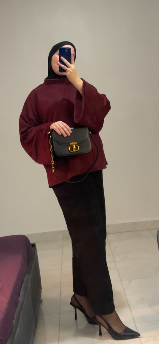Pull Bordeaux 