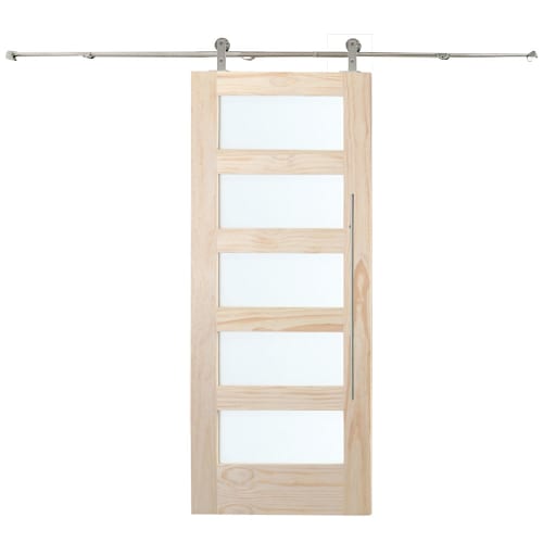 Ensemble de porte coulissante Shaker