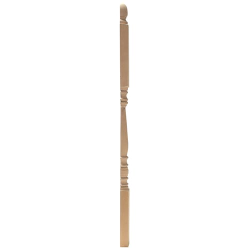 Demi-poteau tourné en pruche 41 1/2 po